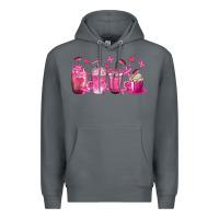 Rock Breast Cancer Coffee Cups Premium Hoodie - texasbilliewilder