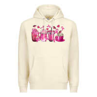 Sandshell Breast Cancer Coffee Cups Premium Hoodie - texasbilliewilder