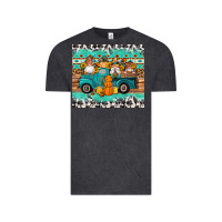 Western Fall Truck Gnomes Tumbler Vintage Tee | Teevron