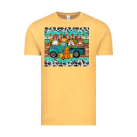 Vintage Mustard western fall truck gnomes tumbler Vintage Tee - Artiststas