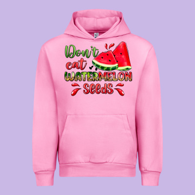 Don't Eat Watermelon Seeds Urban Hoodie Designed By Zillion Design Studio