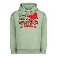 Pigment Oil Green don't eat watermelon seeds Urban Hoodie - Zillion Design Studio