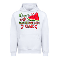 White don't eat watermelon seeds Urban Hoodie - Zillion Design Studio