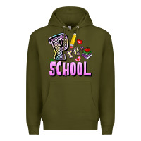 Army Green preschool Premium Hoodie - RanaPortraitStore
