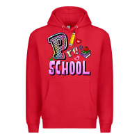 Red preschool Premium Hoodie - RanaPortraitStore