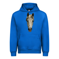 Cobalt horse head Urban Hoodie - RanaPortraitStore