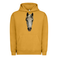 Pigment Peanut Butter horse head Urban Hoodie - RanaPortraitStore