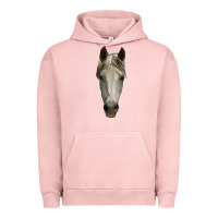 Pigment Salmon horse head Urban Hoodie - RanaPortraitStore