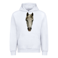 White horse head Urban Hoodie - RanaPortraitStore