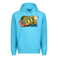 Ocean Blue fifth grade dude Premium Hoodie - RanaPortraitStore