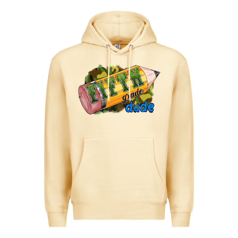 Fifth Grade Dude Premium Hoodie by RanaPortraitStore | Teevron