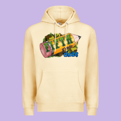Fifth Grade Dude Premium Hoodie Designed By Ranaportraitstore