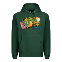 Sports Green fifth grade dude Premium Hoodie - RanaPortraitStore