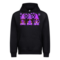 Black Domestic Violence Warrior Afro Gnomes Urban Hoodie - texasbilliewilder