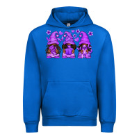 Cobalt Domestic Violence Warrior Afro Gnomes Urban Hoodie - texasbilliewilder