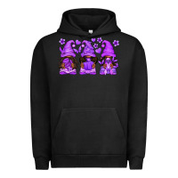 Pigment Black Domestic Violence Warrior Afro Gnomes Urban Hoodie - texasbilliewilder