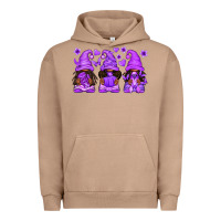 Pigment Burro Domestic Violence Warrior Afro Gnomes Urban Hoodie - texasbilliewilder