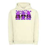 Pigment Pistachio Domestic Violence Warrior Afro Gnomes Urban Hoodie - texasbilliewilder