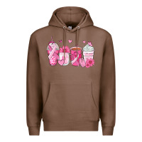 Chestnut breast cancer coffee cups Premium Hoodie - Zillion Design Studio
