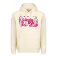 Sandshell breast cancer coffee cups Premium Hoodie - Zillion Design Studio