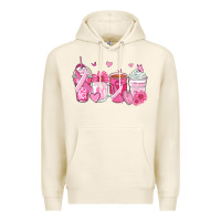 Tofu breast cancer coffee cups Premium Hoodie - Zillion Design Studio