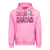 Fuchsia Pink Dental Squad with Teeth Urban Hoodie - texasbilliewilder