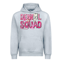 Heather Grey Dental Squad with Teeth Urban Hoodie - texasbilliewilder
