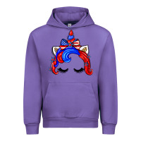 Tulip 4th of july unicorn Urban Hoodie - Zillion Design Studio