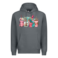 Rock rock hand coffee cups Premium Hoodie - Zillion Design Studio