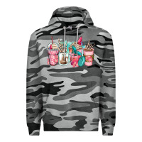 Slate Camo rock hand coffee cups Premium Hoodie - Zillion Design Studio