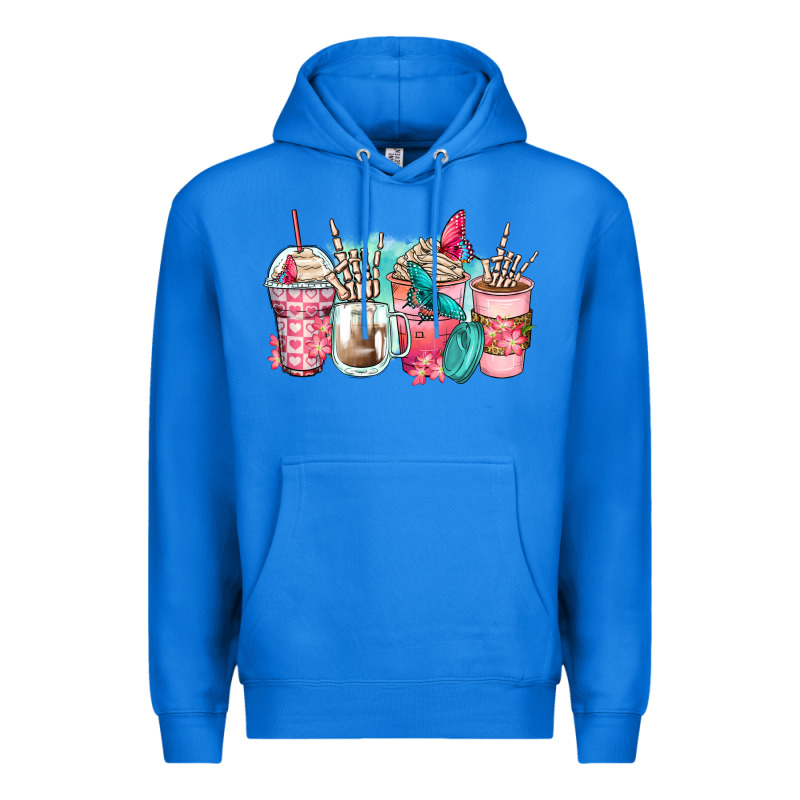 Rock Hand Coffee Cups Premium Hoodie by Zillion Design Studio | Teevron