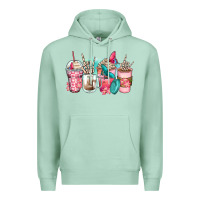 Seafoam rock hand coffee cups Premium Hoodie - Zillion Design Studio