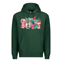 Sports Green rock hand coffee cups Premium Hoodie - Zillion Design Studio