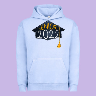 Senior 2022 Graduation Cap Urban Hoodie Designed By Ranaportraitstore