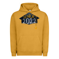 Pigment Peanut Butter senior 2022 graduation cap Urban Hoodie - RanaPortraitStore