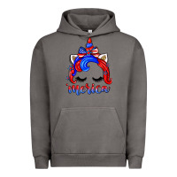 Pigment Tornado 4th of july 'merica unicorn Urban Hoodie - Zillion Design Studio