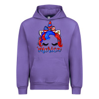 Tulip 4th of july 'merica unicorn Urban Hoodie - Zillion Design Studio