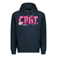 Navy Breast Cancer CPHT Pharmacy Technician Premium Hoodie - texasbilliewilder