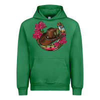 Emerald western serape horseshoe Urban Hoodie - RanaPortraitStore