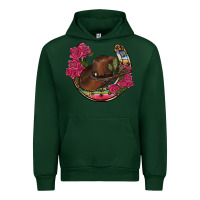 Forest Green western serape horseshoe Urban Hoodie - RanaPortraitStore