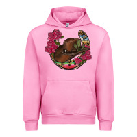 Fuchsia Pink western serape horseshoe Urban Hoodie - RanaPortraitStore