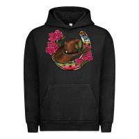 Pigment Black western serape horseshoe Urban Hoodie - RanaPortraitStore