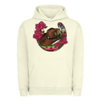 Pigment Pistachio western serape horseshoe Urban Hoodie - RanaPortraitStore