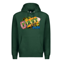 Sports Green first grade dude Premium Hoodie - RanaPortraitStore
