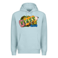 Blue Mist first grade dude Premium Hoodie - RanaPortraitStore