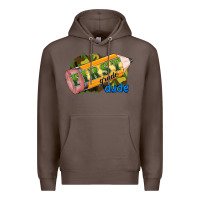 Coffee first grade dude Premium Hoodie - RanaPortraitStore