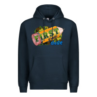 Navy first grade dude Premium Hoodie - RanaPortraitStore