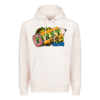 Pale Pink first grade dude Premium Hoodie - RanaPortraitStore