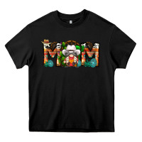 Black Mom Cowboy Gnome Heavy Core Tee - CowhideDigitalArt
