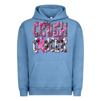 Pigment Pebble Blue Crush Cancer Urban Hoodie - texasbilliewilder